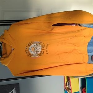 Yellow graphic sweatshirt